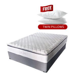 Ortho Pillow Top Mattress and Base - Standard