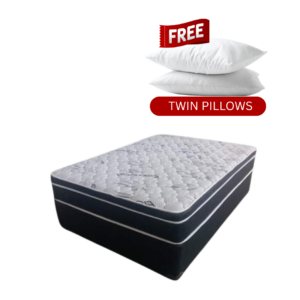 Euro-Top Mattress and Base - Extra Length